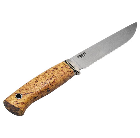 Нож Дл Джек в подарочной упаковке Рукоять - Карельская берёза премиум