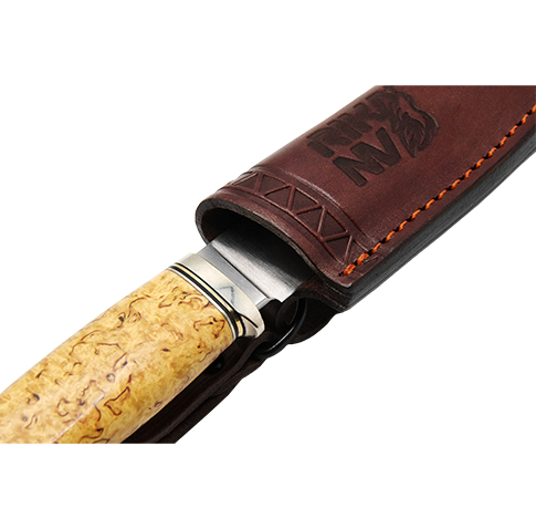 Нож Дл Джек в подарочной упаковке Рукоять - Карельская берёза премиум