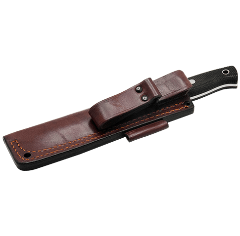 Нож Росомаха в подарочной упаковке Рукоять - Микарта койот, насечка